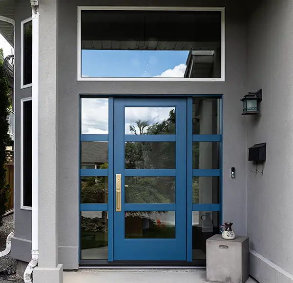 Commercial window and door installation